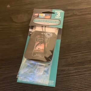 Yankee Candle Black Coconut Car Jar Variety Pack